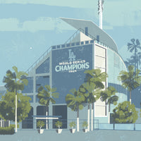 Dodger Stadium - 2024 World Series Champions Edition