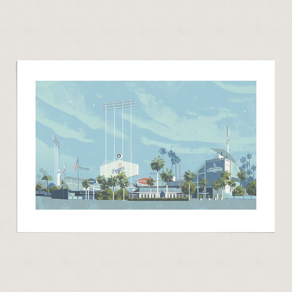 Dodger Stadium - 2024 World Series Champions Edition